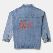 Deskundige Denim Jacket (Achterkant)
