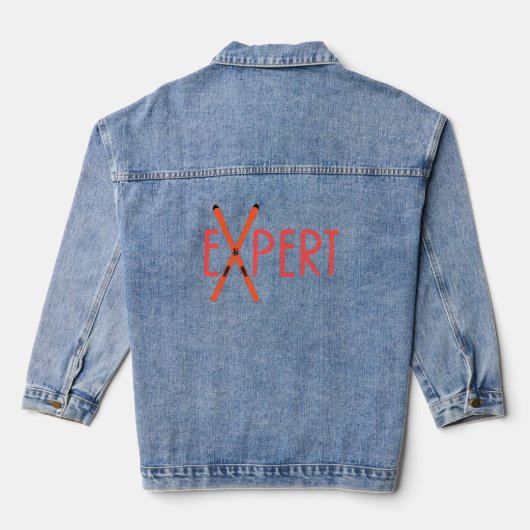 Deskundige Denim Jacket (Achterkant)