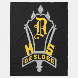 DESLOGE HOGE SCHOOL FLEECE DEKEN