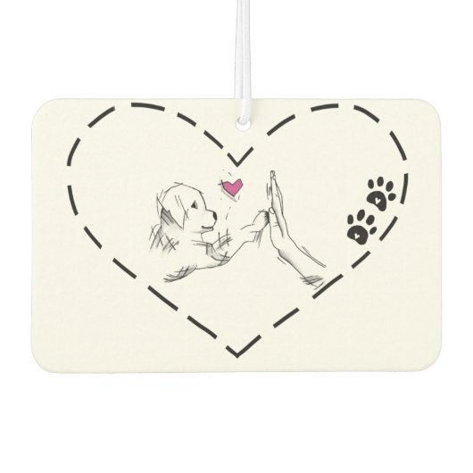 Désodorisant cœur (Devant)