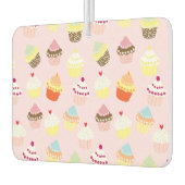 Désodorisant de voiture pour fête Cupcake (Gauche)