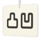 Désodorisant Pour Voiture 凸 凹 Dekoboko で ぼ こ (Gauche)