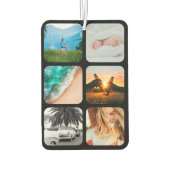 Désodorisant Pour Voiture 12 Photo Modèle double face grille arrondie (Dos)