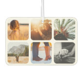 Désodorisant Pour Voiture 12 Photo Modèle double face grille arrondie (Devant)