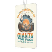 Désodorisant Pour Voiture 1 Jean 4:4 (Gauche)