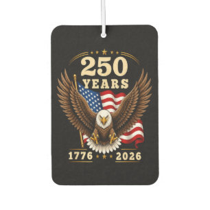Désodorisant Pour Voiture 250e anniversaire États-Unis 250 ans 1776-2026
