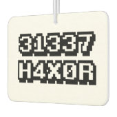 DÉSODORISANT POUR VOITURE 31337 H4X0R (Gauche)