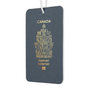Désodorisant Pour Voiture [400] Couverture canadienne du passeport