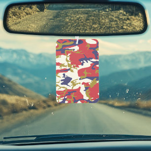 Désodorisant Pour Voiture 4 juillet, Jour de l'Indépendance, Or de camouflag