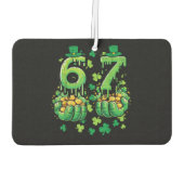 Désodorisant Pour Voiture 6 7 Jour de la Saint-Patrick (Dos)