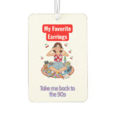 Désodorisant Pour Voiture 90s Nostalgia girl  (Dos)