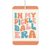 Désodorisant Pour Voiture À l'ère de mon Pickleball (Devant)