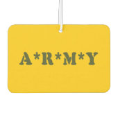 DÉSODORISANT POUR VOITURE A*R*M*Y (Devant)