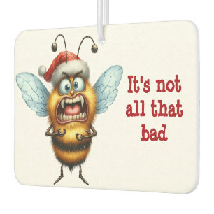 Désodorisant Pour Voiture Abeille de Noël