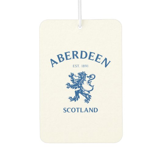 DÉSODORISANT POUR VOITURE ABERDEEN (Devant)