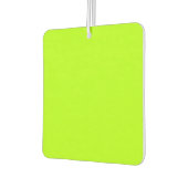 Désodorisant Pour Voiture Accent vert à chaux électrique prêt à Customiser (Gauche)