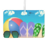 Désodorisant Pour Voiture Accessoires de plage (Dos)