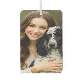 Désodorisant Pour Voiture Add Poddle Photo Personalize Customize (Devant)