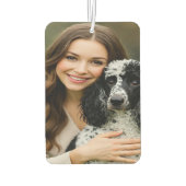 Désodorisant Pour Voiture Add Poddle Photo Personalize Customize (Dos)