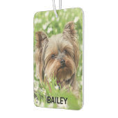 Désodorisant Pour Voiture Adorable Custom Pet Photo with Name (Gauche)