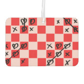 Désodorisant Pour Voiture Adorable rose Je t'aime Fox (Dos)