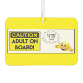 Désodorisant Pour Voiture Adulte À Bord (Dos)