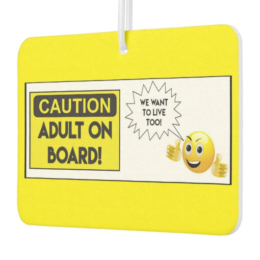 Désodorisant Pour Voiture Adulte À Bord (Gauche)