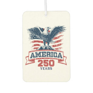 Désodorisant Pour Voiture Aigle américain patriotique 250e anniversaire amus