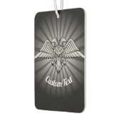 Désodorisant Pour Voiture Aigle gris avec deux têtes Voiture Air Freshener (Gauche)