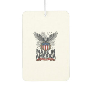 Désodorisant Pour Voiture Aigle Patriotique Fabriqué en Amérique Vintage