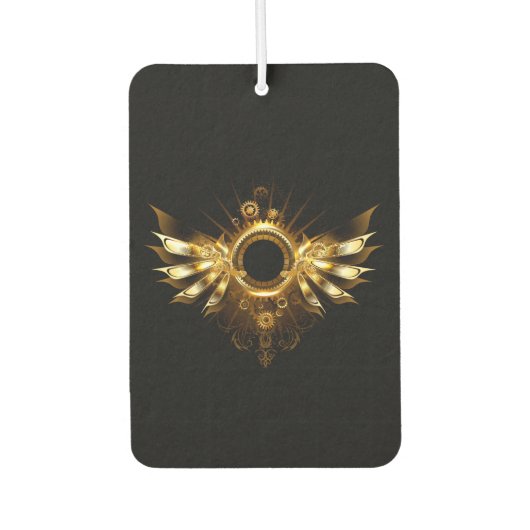 Désodorisant Pour Voiture Ailes de Steampunk (Devant)