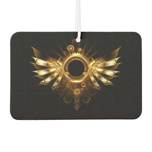 Désodorisant Pour Voiture Ailes de Steampunk (Devant)
