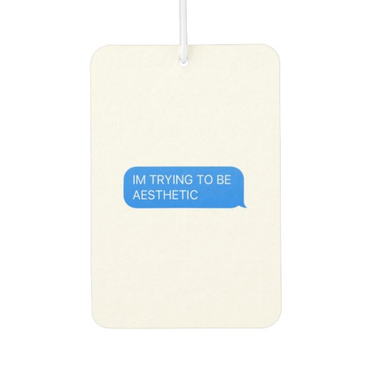 Désodorisant Pour Voiture Air Freshener esthétique (Devant)