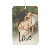 Désodorisant Pour Voiture Ajouter votre propre photo (Dos)