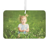 Désodorisant Pour Voiture Ajouter votre propre photo auto (Dos)