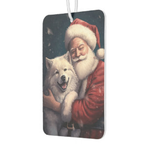 Désodorisant Pour Voiture Akita avec Noël du Père Noël