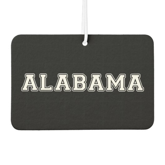 Désodorisant Pour Voiture Alabama (Devant)