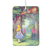 Désodorisant Pour Voiture Alice et le Cheshire Cat (Devant)