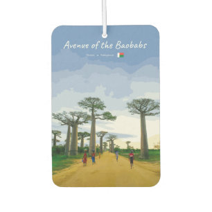 Désodorisant Pour Voiture Allée des Baobabs, Madagascar - Paysage