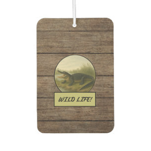 Désodorisant Pour Voiture Alligator Dark Wood Grain Auto/Camion Air Freshene