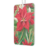 Désodorisant Pour Voiture Amaryllis Poinsettia Hybride AI Art (Gauche)