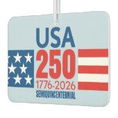 Désodorisant Pour Voiture America's 250th Birthday - Stars Stripes USA 250 (Gauche)