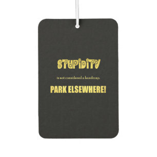 Désodorisant Pour Voiture Amusant Handicap Parking Plaisanterie