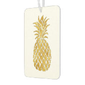 Désodorisant Pour Voiture ananas à feuille d'or (Gauche)