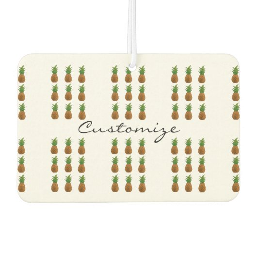 Désodorisant Pour Voiture ananas Thunder_Cove (Devant)