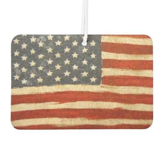 Désodorisant Pour Voiture Ancien drapeau américain (Dos)