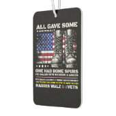 Désodorisant Pour Voiture Anciens Combattants Pour Harris Walz 2024 (Gauche)