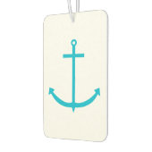 Désodorisant Pour Voiture Ancre bleu turquoise marine (Gauche)