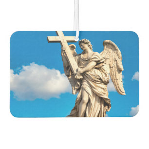 Désodorisant Pour Voiture Ange avec la croix