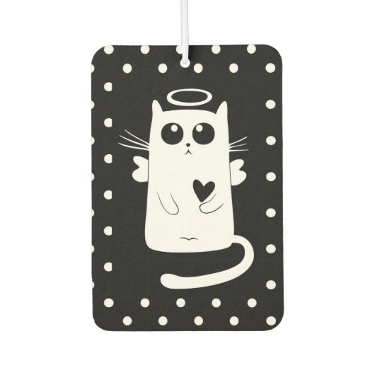 Désodorisant Pour Voiture Angel Chat (Devant)